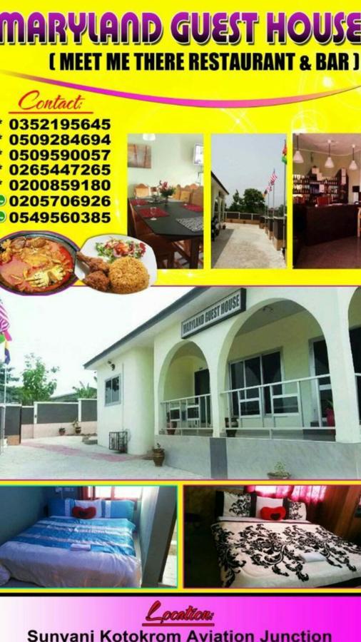 Maryland Guest House Sunyani Exterior foto